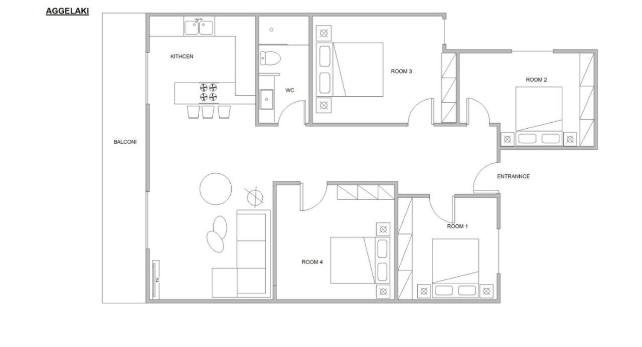 Apartamento Houseloft Grand Vista Tesalónica Exterior foto